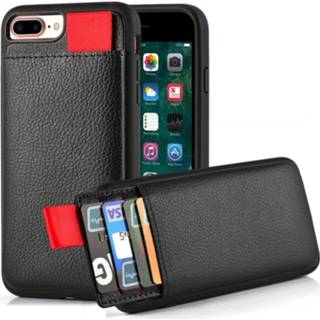 👉 Pashouder leer ShieldCase Leren case met iPhone 8 Plus / 7 7445936038025