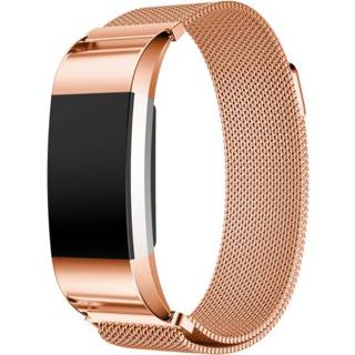 👉 Milanese band goud Fitbit Charge 2 (rosé goud) 7424917812854