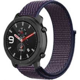 Paars blauw nylon Xiaomi Amazfit GTR band (paars-blauw) 7424904914936 7424900616629