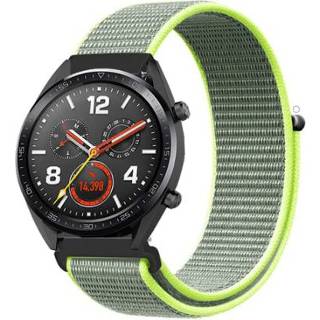 👉 Watch nylon Huawei GT band (fluoriserend) 9506756792370