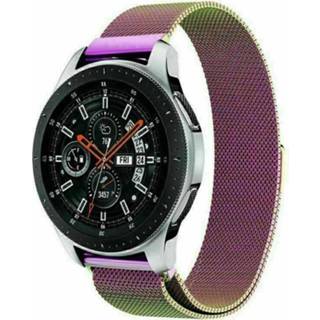 👉 Armband multi-color m magneetsluiting fashion Multi Color Just in Case Milanees voor Samsung Galaxy Watch 46mm - 8720007049780