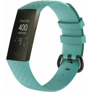 Fitbit Charge 4 silicone band, aqua Silicone Fitbit Charge 4 band (aqua) 9509259413520