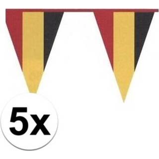 👉 Vlaggenlijn multi kunststof active 8x in belgische kleuren