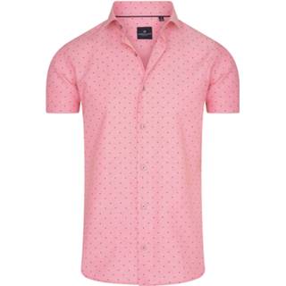 👉 Overhemd polyester l|xxxl male roze mannen Marco Cassette heren korte mouw - este 7434635653615