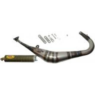 👉 Uitlaat compleet rond rr2000 blank/kevlar metrakit sp 871b0331