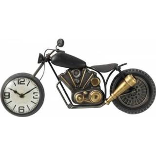 👉 Wandklok metaal motorfiets