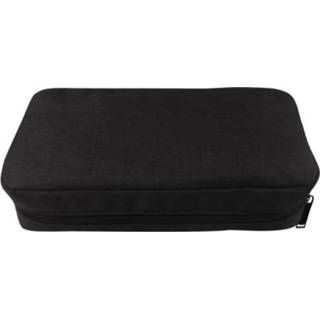 Powerbank zwart active Eenvoudige multifunctionele reis-opbergtas voor telefoons, powerbank, U-schijf, oortelefoons, datakabel en enz.Klein formaat: 16 * 11 5 cm (zwart)