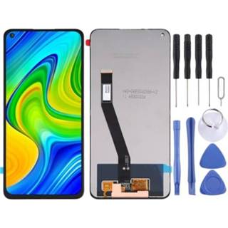 👉 Digitizer zwart active Lcd-scherm en volledige montage voor Xiaomi Redmi Note 9 / 10X 4G (zwart)