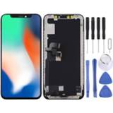 👉 Digitizer zwart x active Hard OLED-materiaal LCD-scherm en volledige montage voor iPhone (zwart)