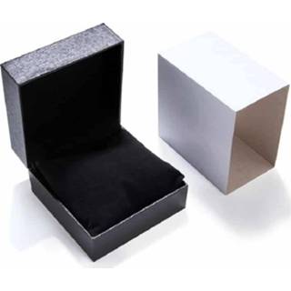 👉 Lederen horlogebox zwarte PU plastic active 6 STUKS Maatwerk High-end flip Sieraden Geschenkverpakkingen (zwarte binnenste doos)