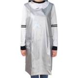 👉 Schort zilver m active Mouwloze Pet Schoonheid Jurk Grooming Schoonheidsspecialiste Kiel Waterdichte Kleding Dierenwinkel Schorten, M, Lengte: 93 cm (Zilver)