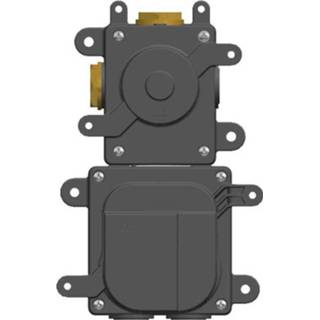 👉 Stopkraan RVS rechthoek hendel thermostaat thermostatisch High Flow Hotbath Inbouwbox Mate Met 1 316 8718924097236