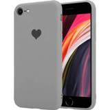 Silicone grijs ShieldCase Sweetheart hoesje iPhone 7 / 8 (grijs) 7424910925957