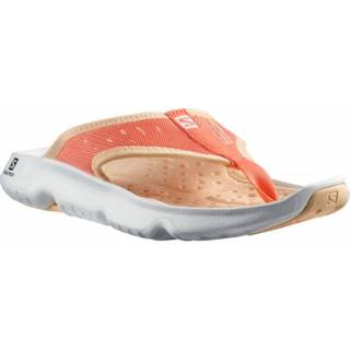 👉 Salomon - Women's Reelax Break 5.0 - Sandalen maat 8,5, beige