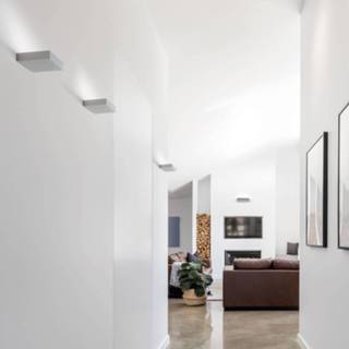 👉 Wand lamp aluminium a++ LED wandlamp Regolo, lengte 16,3 cm,