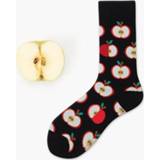 👉 Sokken active 5 paar fruitvoedsel korte grappige katoenen (appel)