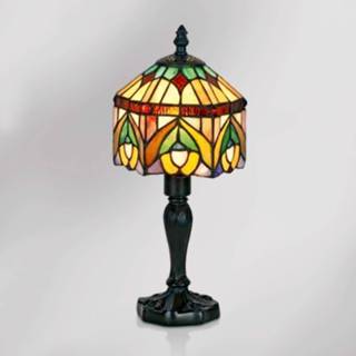 👉 Tafellamp multicolor Decoratieve Jamilia in Tiffany-design