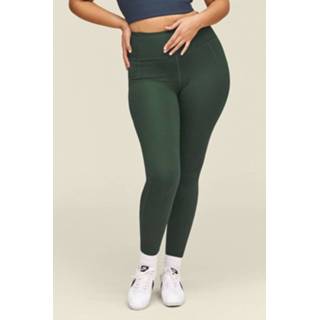 👉 Legging active meisjes Girlfriend Collective Compressive High-Rise Yoga - Moss 5708247141351 5708247141344