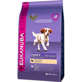 👉 Hondenvoer Eukanuba Puppy/Junior - Lam Rijst 2,5 kg 8710255120676