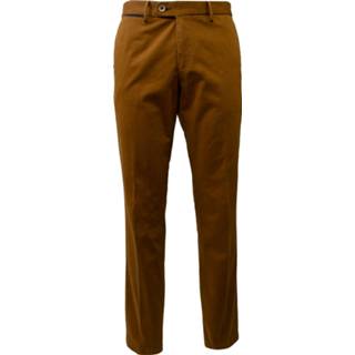 👉 Active bruin okergeel Eagle & Brown biologisch katoenen chino met stretch 8719902069528