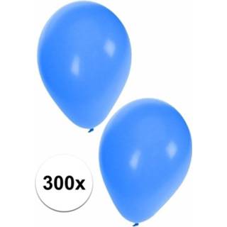 👉 Ballon blauwe carnaval ballonnen 300 st