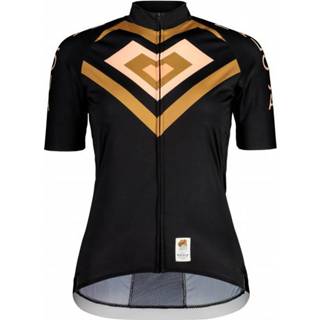 👉 Damesshirt l active vrouwen MALOJA GoldpippanM. damesfietsshirt, Maat L, Fietsshirt, Fietskleding