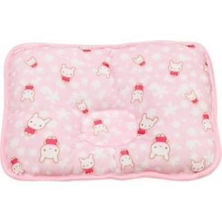 👉 Ondersteuningskussen roze active baby's Cartoon babykussen plat hoofd Slaaphouding vormgevend (roze)