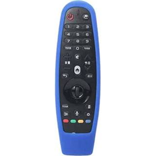 👉 Afstandsbediening blauw LG active Geschikt voor Smart TV beschermhoes AN-MR600 AN-MR650a dynamische siliconen hoes (blauw)