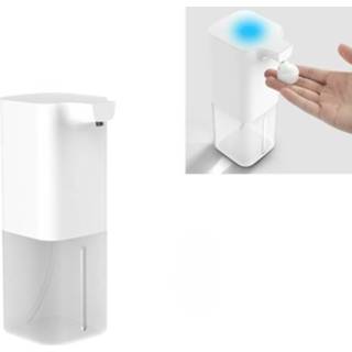 👉 Wasmachine wit schuim active kinderen Hand Home Hotel Intelligente Automatische Sensor Zeepdispenser Kind Antibacteriële Handdesinfecterend (Wit)