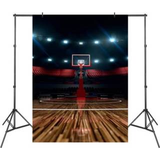 👉 Achtergronddoek active 1.5mx 2.1m Basketbalveld Fotoshoot Foto