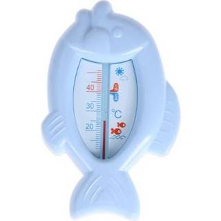 👉 Water thermometer blauwe plastic active baby's peuters 2 STKS Baby Bad Peuterdouche Sensor Temperatuur Meting (Blauwe cartoon vis)