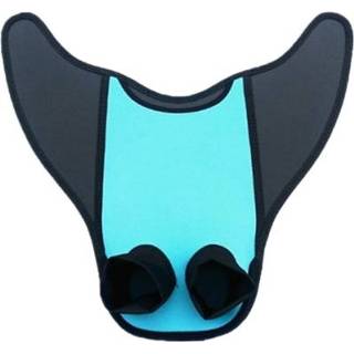 👉 Snorkelvin blauw active 2 STUKS Visstaartvormige Vinnen Zwemmen Trainingsapparatuur Snorkelvinnen, Maat: Volwassene (Blauw)