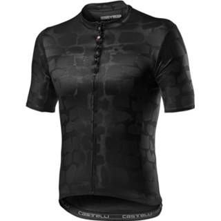 👉 XXXL mannen zwart Castelli Pave' Jersey FZ Wielrenshirt Heren 8050949301470