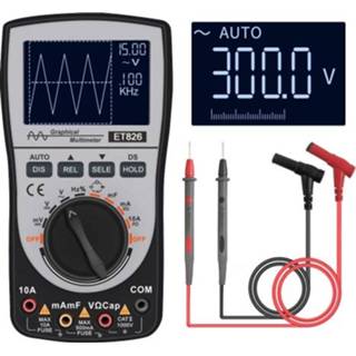 👉 Oscilloscoop active ET826 + multimeter Combo-multimeter met kleurenscherm