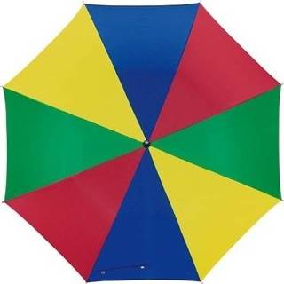 👉 Kinderparaplu One Size meerkleurig kinderen 2x Gekleurde kinder paraplu's 72 cm - voor 8720147546095