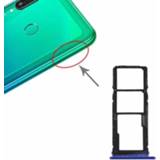 👉 Simkaarthouder blauw active + Micro SD-kaarthouder voor Huawei Y7p (blauw)