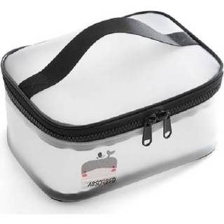 👉 Toilettas transparante active cosmetische tas Draagbare reis met grote capaciteit, stijl: kleine handtas