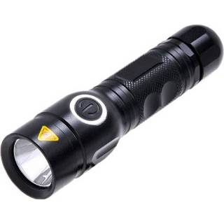 👉 Zaklamp wit zwart active KX-513 800LM zaklamp, Cree XM-L T6 LED, 5-modus, licht (zwart) 6922746796044