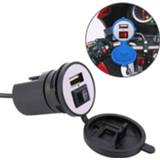 👉 Motorfiet active Universele motorfiets USB-telefoonoplader Snel opladen, levering in willekeurige kleur