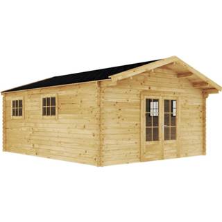 👉 Tuinhuisje Duxwood | Tuinhuis Leudal Dubbele Deur met 4 Ramen