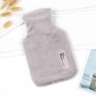 👉 Handwarmer grijs active Simple Fashion Portable Water Injection Hot Bag (grijs)