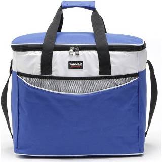 👉 Koeltas blauw groot active 34L Oxford Thermisch Isolatiepakket Picknick Draagbare Containerzakken het Plantenpakket Voedsel Geïsoleerde Zak Koeltassen (Blauw)