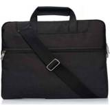 Laptoptas zwart active Draagbare metéén schouder, handrits, voor 13,3 inch en lager Macbook, Samsung, Lenovo, Sony, DELL Alienware, CHUWI, ASUS, HP (zwart)