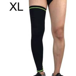 👉 Kniebeschermers XL active Outdoor Basketbal Badminton Sport Rijden Loopkleding Lang Ademend Bescherming Benen Panty, Maat: