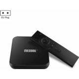 👉 Afstandsbediening active MECOOL KM9 Pro 4K Ultra HD Smart Android 9.0 Amlogic S905X2 TV Box met afstandsbediening, 4GB + 32GB, ondersteuning voor WiFi / HDMI TF-kaart USBx2, EU-stekker