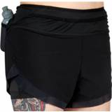 👉 XS vrouwen zwart Ultimate Direction - Women's Hydro Short Hardloopshort maat XS, 54003834452