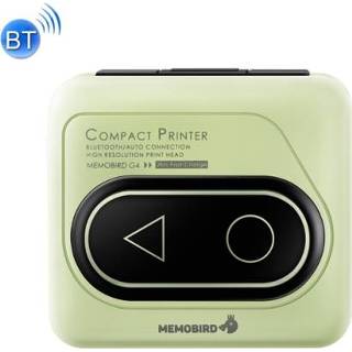 👉 Thermische printer groen active Memobird G4 Handheld Home Student Zoekvraag Graffiti Notities Draagbare Bluetooth (Avocado Groen)