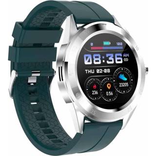 👉 Smartwatch active Y10 1.54 inch kleurenscherm IP68 waterdicht, ondersteuning hartslagmeting / bloeddrukmonitoring bloedzuurstofmonitoring slaapmonitoring (koffie)