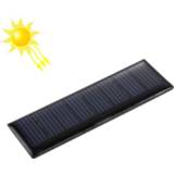 Active 4V 0.2W 50mAh DIY Sun Power-batterij Zonnepaneelmodulecel, afmeting: 75 x 23,5 mm