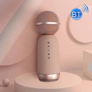 👉 Microphone rose goud active MC-001 Home Children Live Singing Wireless Bluetooth Speaker (Rose Gold)